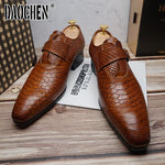 Load image into Gallery viewer, Formal Men Casual Shoes Loafers Office Wedding Leather Shoes
