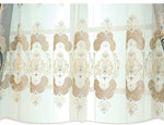 Load image into Gallery viewer, European Style Curtain Shading Embroidery Light Luxury Atmosphere Finished Product Curtains for Living Dining Room Bedroom
