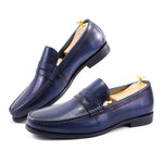 Load image into Gallery viewer, Men&#39;s Loafers Genuine Leather Casual Office Business Dress Shoes
