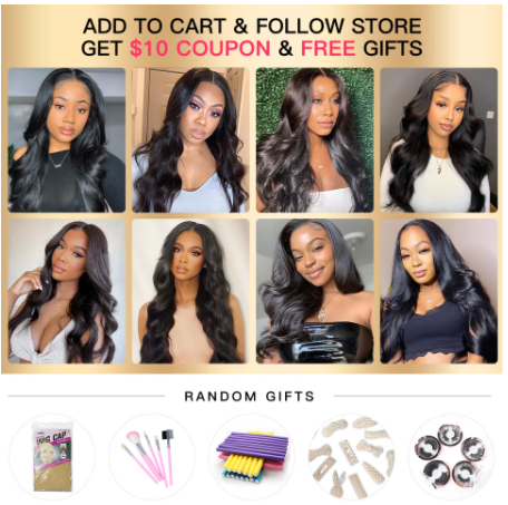 Lace Frontal With Human Hair Bundles Body Wave Bundles With Frontal 3Bundl/'es With Frontal Closure For Black Women
