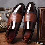 Cargar imagen en el visor de la galería, Classic Business Men&#39;s Dress Shoes Fashion Elegant Formal  Wedding Shoes Men Slip On Office Oxford Shoes For Men
