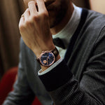 Load image into Gallery viewer, AGELOCER Switzerland Designer Moon Phase Luxury Watch Top Brand Mens Automatic Sapphire Watches Mechanical Power Reserve
