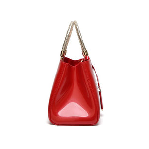 High Quality PU Leather Women Bag Female Travel Shoulder Tote Italian Leather Handbags