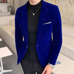 Load image into Gallery viewer, HGM  Men&#39;s Blazer Jacket Fashion Casual Suit Jacket men&#39;s Business Blazers
