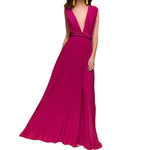 Load image into Gallery viewer, Sexy Women Multiway Wrap Convertible Boho Maxi Club Red Dress Bandage Long Dress Party Bridesmaids Infinity Robe Longue Femme
