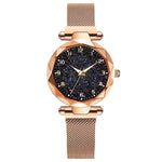 Load image into Gallery viewer, Luxury Women Watches Magnetic Starry Sky Female Clock Quartz Wristwatch Fashion Ladies Wrist Watch
