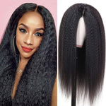 Load image into Gallery viewer, HGM Lace Wig Pre Plucked With Baby Hair Brazilian Remy Kinky Straight Human Hair Wigs Glueless 13x1 Lace Part Wigs 180%
