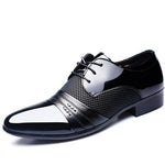 Cargar imagen en el visor de la galería, Fashion Slip On Men Dress Shoes Men Oxfords Fashion Business Dress Men Shoes New Classic Leather Men&#39;s Shoes
