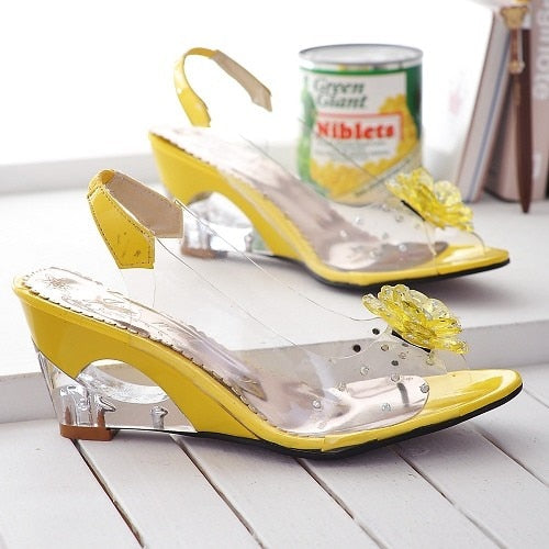 Wome Stylish High Quality Wedge Heel Sandals Casual Shoes