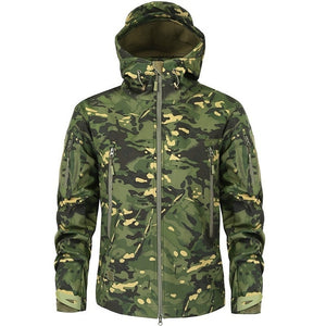 Men Waterproof Warm Windbreaker Winter Big Size Men Camouflage Jacket