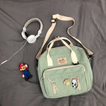 Load image into Gallery viewer, Lovely Multifunctional Backpack Teenage Girl Ring buckle Portable Travel Bag
