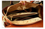Load image into Gallery viewer, 100% Genuine leather crocodile pattern handbag Women middle-aged female shoulder messenger bag multi-layer large bags
