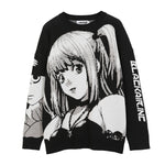 Load image into Gallery viewer, Knitted Harajuku Winter Clothes Women Oversized Sweaters Long Sleeve Top Gothic Fashion Japanese Kawaii Cartoon Streetwear
