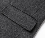 Load image into Gallery viewer, HGM Extra Long Wool Trench Coat Male Winter Brand Mens Cashmere Coat Slim Fit Woolen Peacoat Windbreaker
