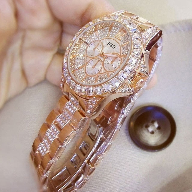 Women's Bracelet Crystal Watches Relogio Feminino