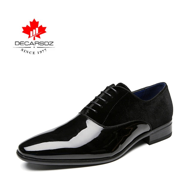 Men Dress Shoes Men Wedding Fashion Office Footwear High Quality Leather Comfy Business Men Formal Shoes