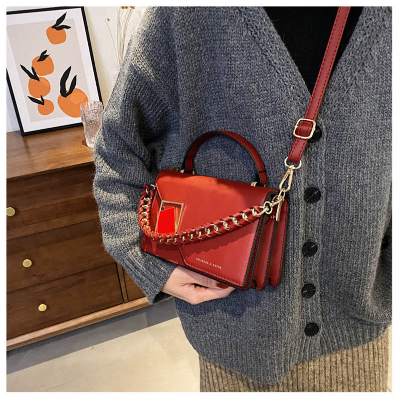 Chain Women Handbags Pu Leather Designer Shoulder Crossbody Bag and Purses Fashion Brand Women's Messenger Hand Bag