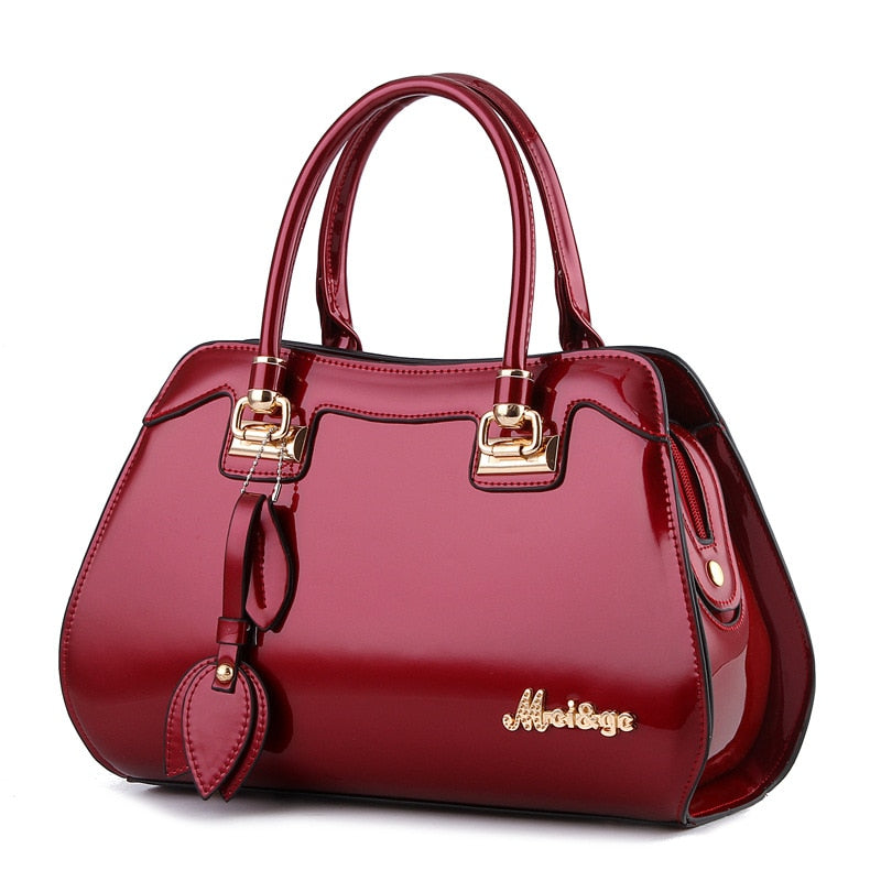 Fashion Women Handbags Luxury Design Solid Large Capacity Leather Purses Ladies Crossbody Shoulder