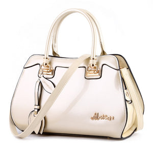 Fashion Women Handbags Luxury Design Solid Large Capacity Leather Purses Ladies Crossbody Shoulder