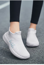 Load image into Gallery viewer, Women Flats Sneakers New Fashion Sneakers for Women Casual Slip On Sock Trainers Women Shoes
