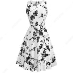 Load image into Gallery viewer, Women Casual Sleeveless Tunic Swing Party Dress Summer Vintage Print A-line Dress
