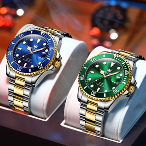 Original Luxury Automatic Watch Men Mechanical Movement Waterproof Sports Top Brand Stainless Steel Wristwatch Reloj Hombre