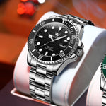 Cargar imagen en el visor de la galería, Original Luxury Automatic Watch Men Mechanical Movement Waterproof Sports Top Brand Stainless Steel Wristwatch Reloj Hombre
