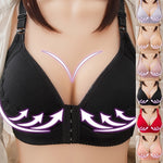Load image into Gallery viewer, Sexy Push Up Bra Front Closure Solid Color Brassiere Wireless Bralette Breast Seamless Bras For Women
