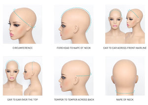 Ginger Orange Lace Front Human Hair Wigs Wavy Lace Front Wig For Women Lace Closure Human Hair Wig T Part Lace Wig Bleached Knot