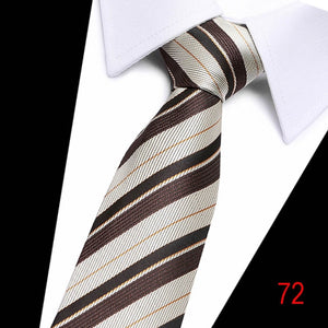 100% Silk tie 7.5 cm floral necktie high fashion plaid ties for men slim cotton cravat neckties