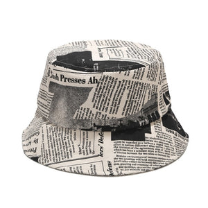 Summer Bucket Hats Women & Men's Panama Hat Double-sided Wear Fishing Hat