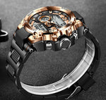 Load image into Gallery viewer, NEW LIGE Digital Men Military Watch 50m Waterproof Wristwatch LED Quartz Clock Sport Watch Male Big Watches Men Relogios Masculino
