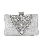 Load image into Gallery viewer, Diamond Wedding Clutch Purse Luxury Women Handbag Design Party Shoulder Bag
