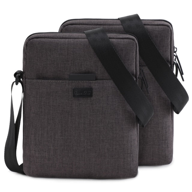 Men's Bags Light Canvas Shoulder Bag For 7.9' Ipad Casual Crossbody Bags Waterproof Business Shoulder bag