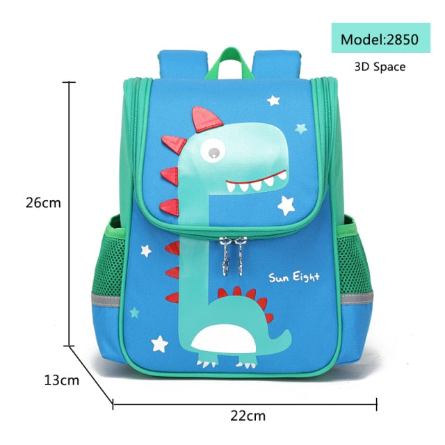Hot 3D Cartoon Animal Baby Backpacks kindergarten Schoolbag  Kids Backpack