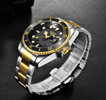 Load image into Gallery viewer, Luxury Fashion Diver Watch Men 30ATM Waterproof Date Clock Sport Watches Mens Quartz Wristwatch Relogio Masculino
