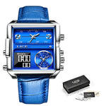 Load image into Gallery viewer, HGM LIGE Luxury Men Quartz Digital Watch Creative Sport Watches Male Waterproof Wristwatch Montre Homme Clock Relogio Masculino+box
