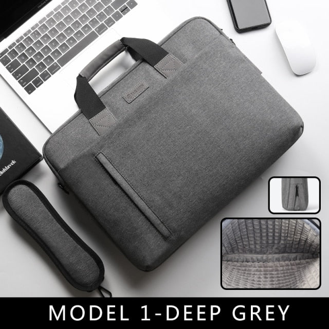 Laptop Bag case 13.3 14 15.6 17.3 inch Waterproof Notebook Bag for Macbook Air Pro 13 15 Computer Shoulder Handbag