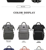 Load image into Gallery viewer, HGM Nappy Backpack Bag Mummy Large Capacity Bag Mom Baby Multi-function Waterproof Outdoor Travel Diaper Bags For Baby Care
