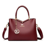 Load image into Gallery viewer, High Quality Luxury Leather Shoulder Crossbody  Bags For Females

