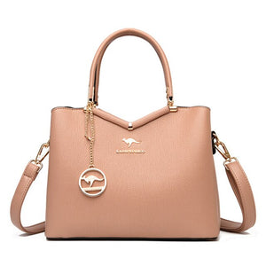 High Quality Luxury Leather Shoulder Crossbody  Bags For Females