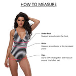 Load image into Gallery viewer, Women&#39;s One Piece Monokini Push Up Padded Bra Bikini Body Swimsuit

