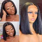 Load image into Gallery viewer, HGM Short Bob Wigs Straight Lace Wig Human Hair Wigs For Women Pre Pluck With Baby Hair Lace Front Wig Glueless Remy
