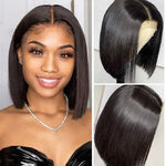 Load image into Gallery viewer, HGM Short Bob Wigs Straight Lace Wig Human Hair Wigs For Women Pre Pluck With Baby Hair Lace Front Wig Glueless Remy
