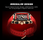 Cargar imagen en el visor de la galería, Top Brand Luxury Men&#39;s Watches Square Digital Sports Quartz Wristwatch for Men Waterproof Stopwatch
