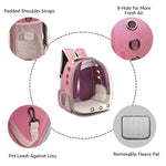 Load image into Gallery viewer, Cat Carrier Bags Breathable Pet Carriers Small Dog Cat Backpack Travel Space Capsule Cage Pet Transport Bag Carrying For Cats
