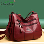 Load image into Gallery viewer, HGM Soft Leather Handbags Crossbody Bags For Women High Quality Casual Female Bags Famous Brand Shoulder Bag
