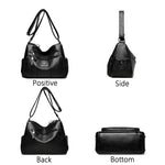 Load image into Gallery viewer, HGM Soft Leather Handbags Crossbody Bags For Women High Quality Casual Female Bags Famous Brand Shoulder Bag
