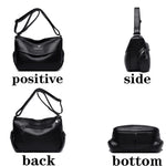 Load image into Gallery viewer, HGM High Quality PU Leather Handbags New High Quality Leather Women&#39;s Designer Handbags Large Capacity One Shoulder Messenger Bag

