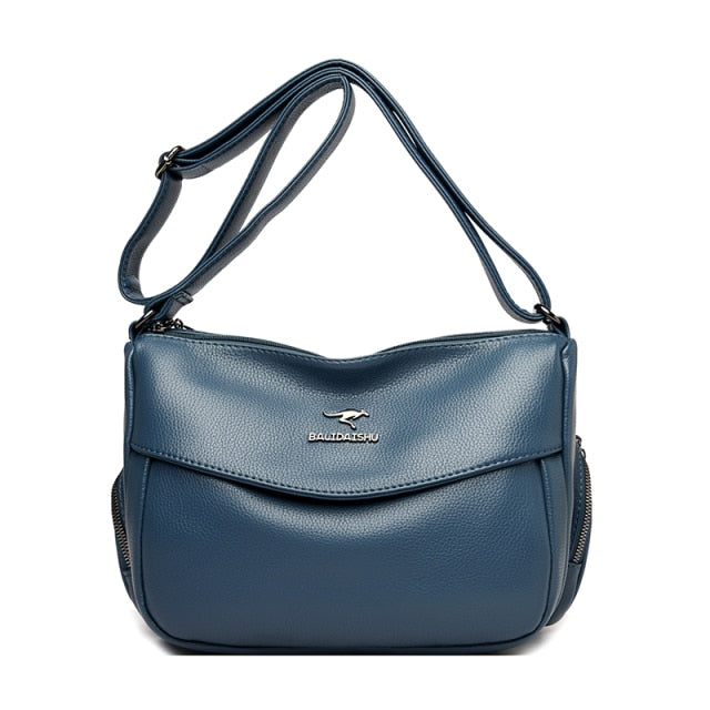 HGM High Quality PU Leather Handbags New High Quality Leather Women's Designer Handbags Large Capacity One Shoulder Messenger Bag